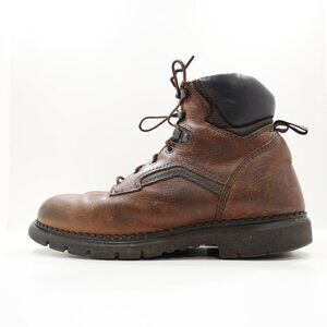 Red Wing Shoes Dyna-Force 926 EH Brown Leather Steel Toe Work Boots - 12